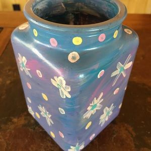Hand Painted Jar/Vase